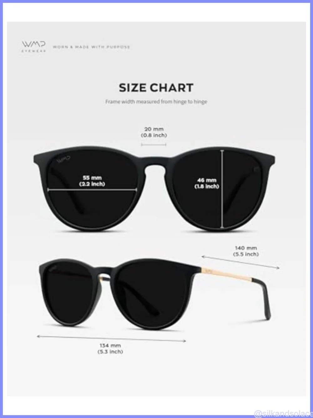 Polarized Round Sunglasses UV400 Shatter-Resistant Polycarbonate Frames